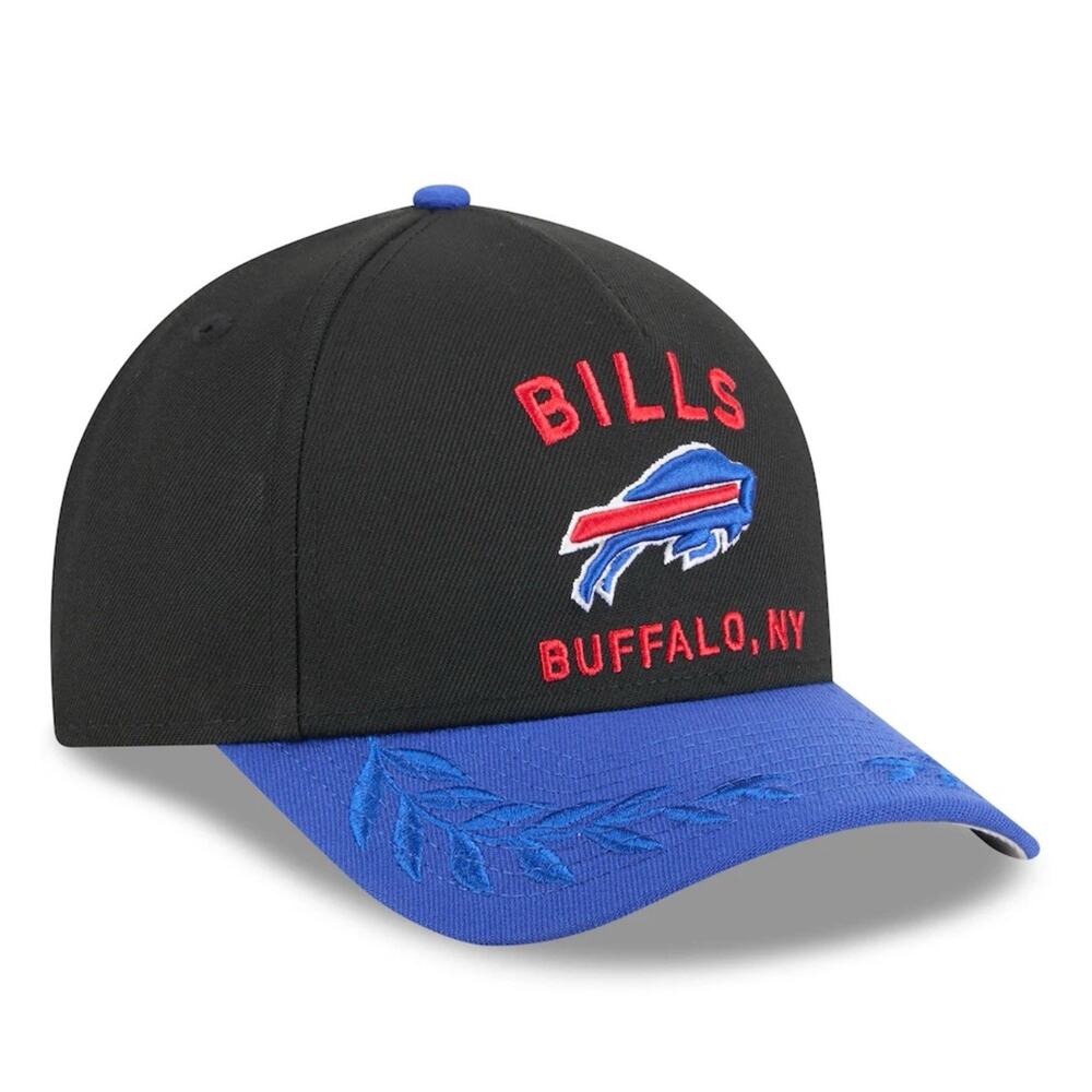 Buffalo Bills New Era 2025 NFL Draft A-Frame 9FIFTY Snapback Hat Cap Men's NWT
